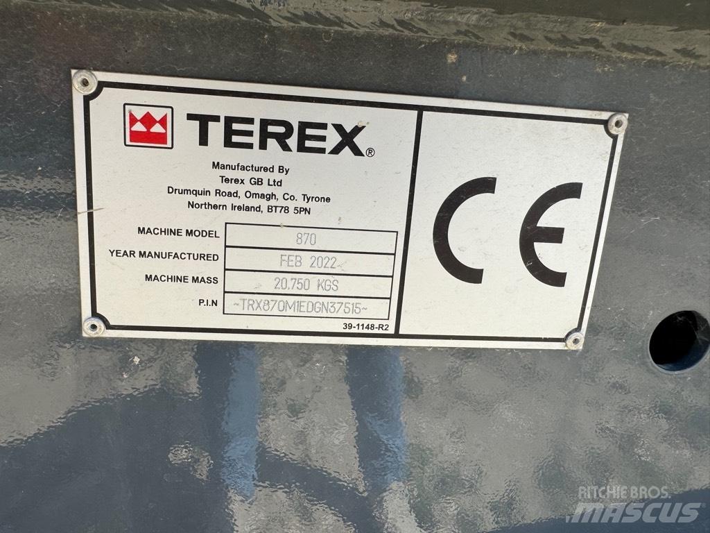 Terex 870 Мобилни скрийнери

