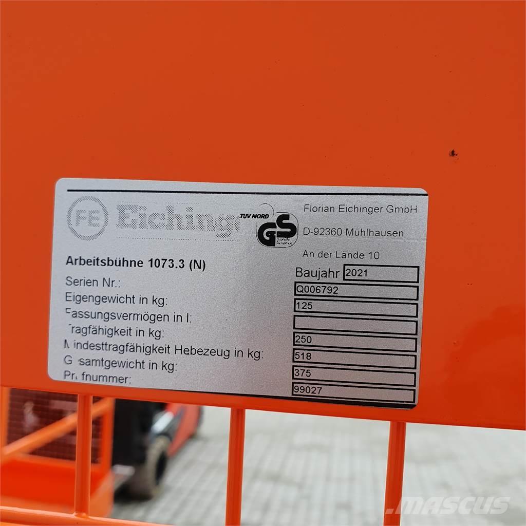 Eichinger 107.3 Моторизирани платформи с ремарке