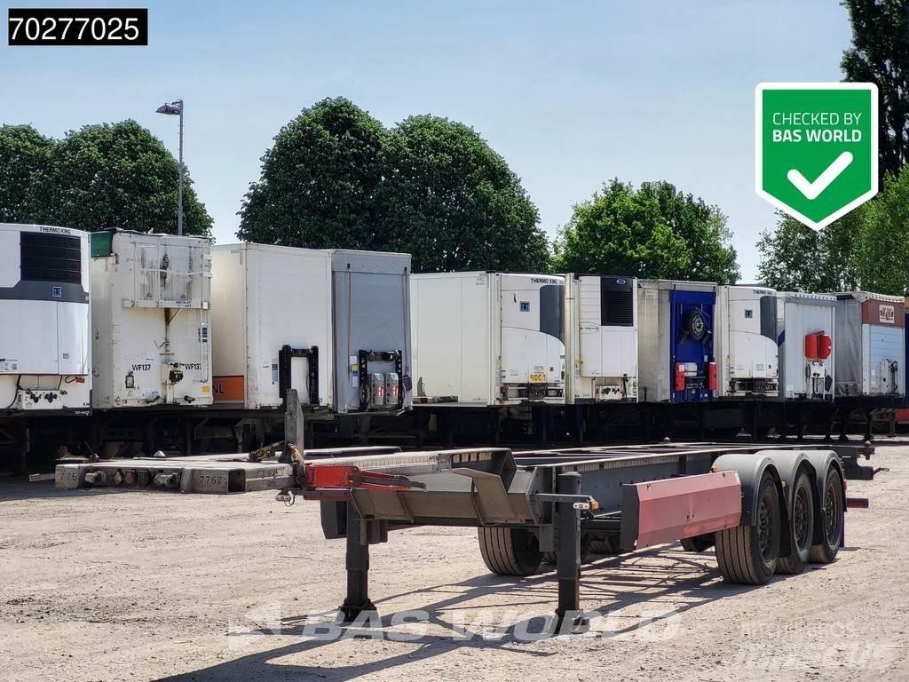 Van Hool 3 axles Контейнерни полуремаркета