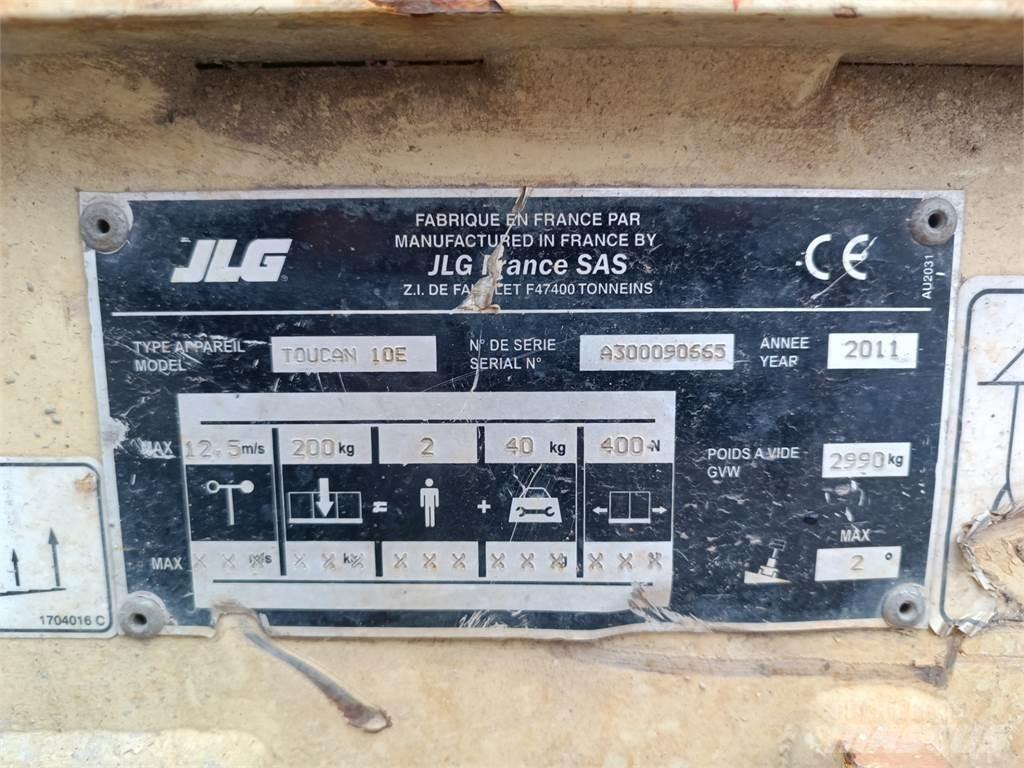 JLG T10E Други вишки и платформи