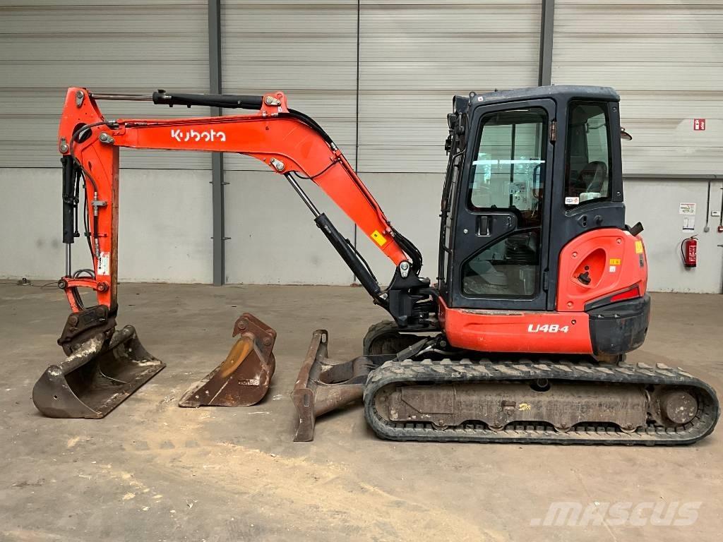 Kubota U 48-4 Мини екскаватори < 7 т