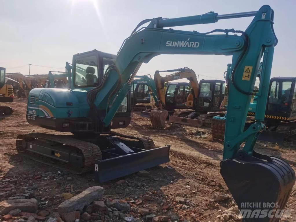 Sunward SWE70E Верижен екскаватор