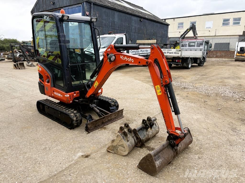 Kubota KX 018-4 Мини екскаватори < 7 т