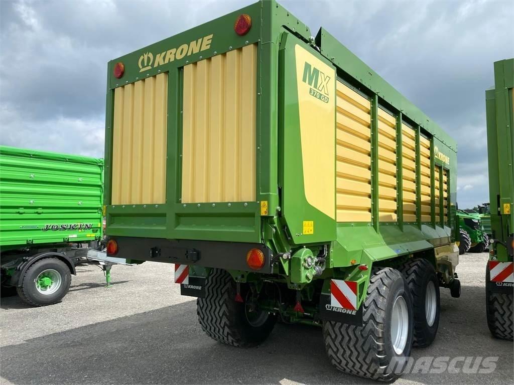 Krone MX 370 GD Самотаварещи ремаркета