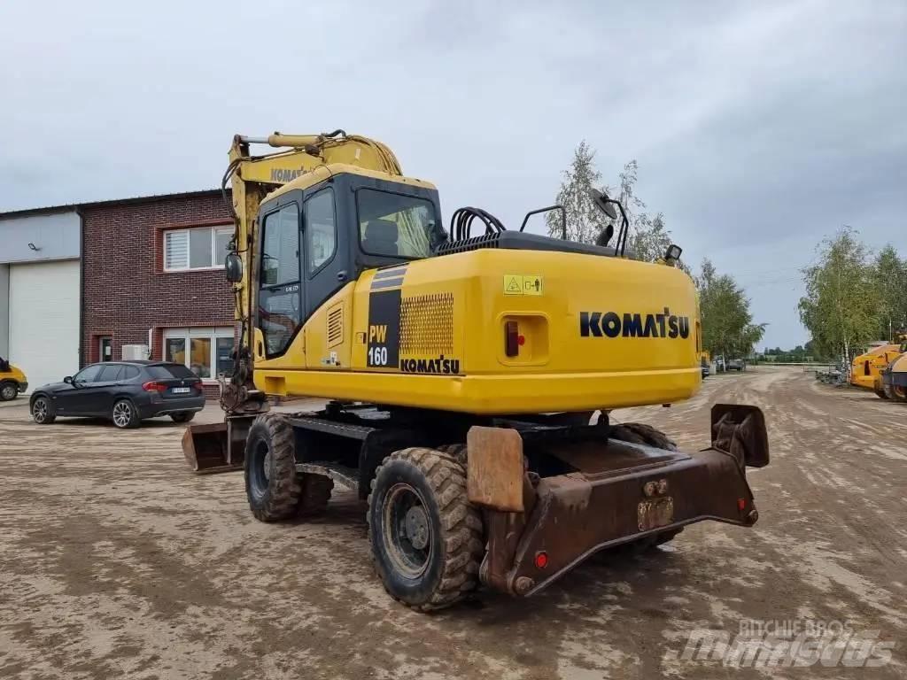 Komatsu PW 160-7 Колесни екскаватори