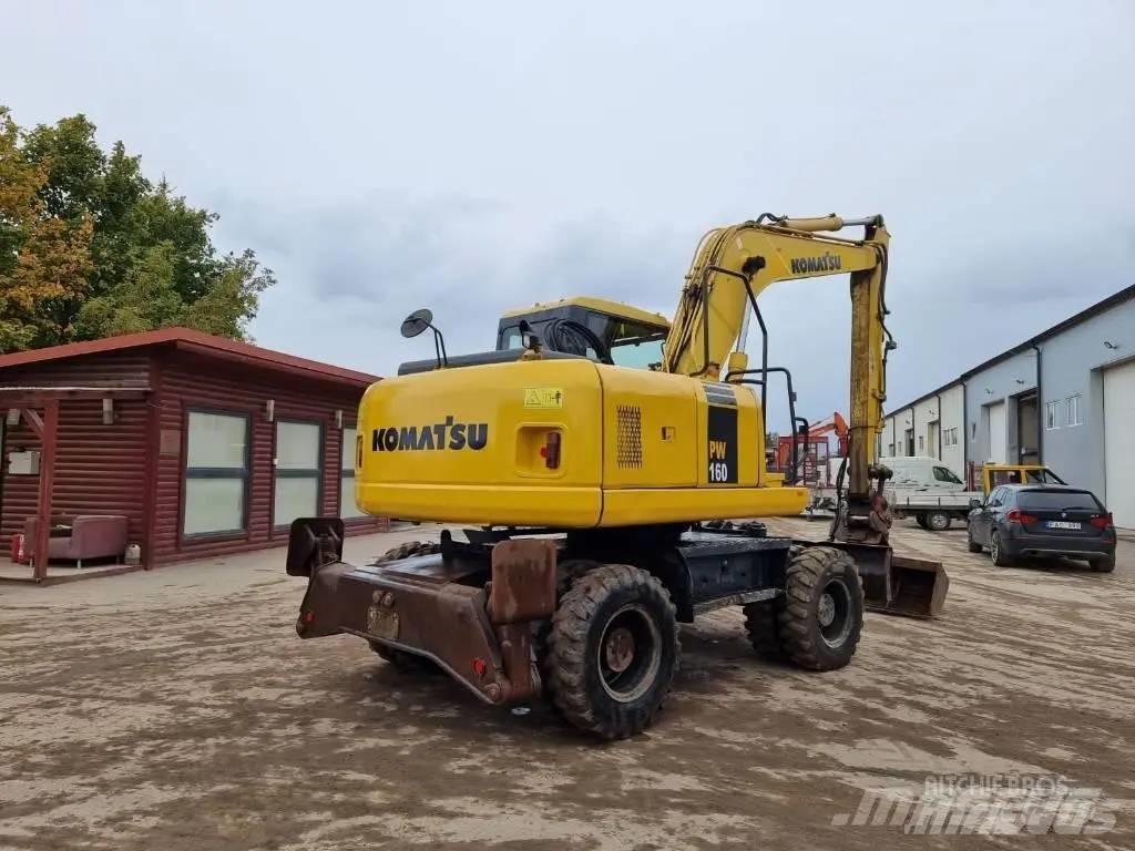 Komatsu PW 160-7 Колесни екскаватори