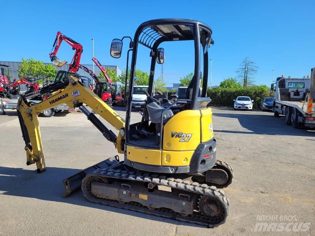 Yanmar Vio 27 Мини екскаватори < 7 т