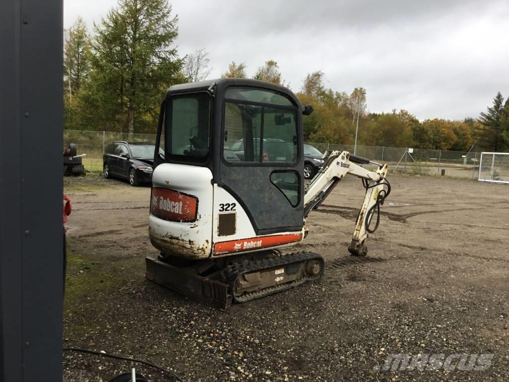 Bobcat 322 G Мини екскаватори < 7 т