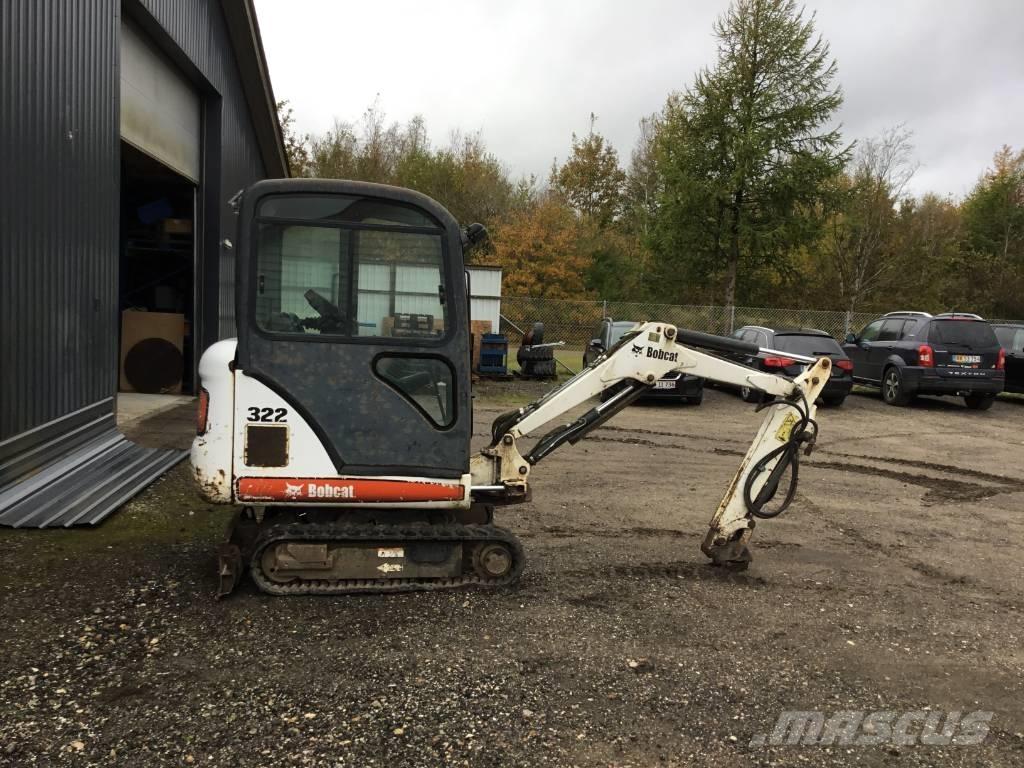 Bobcat 322 G Мини екскаватори < 7 т