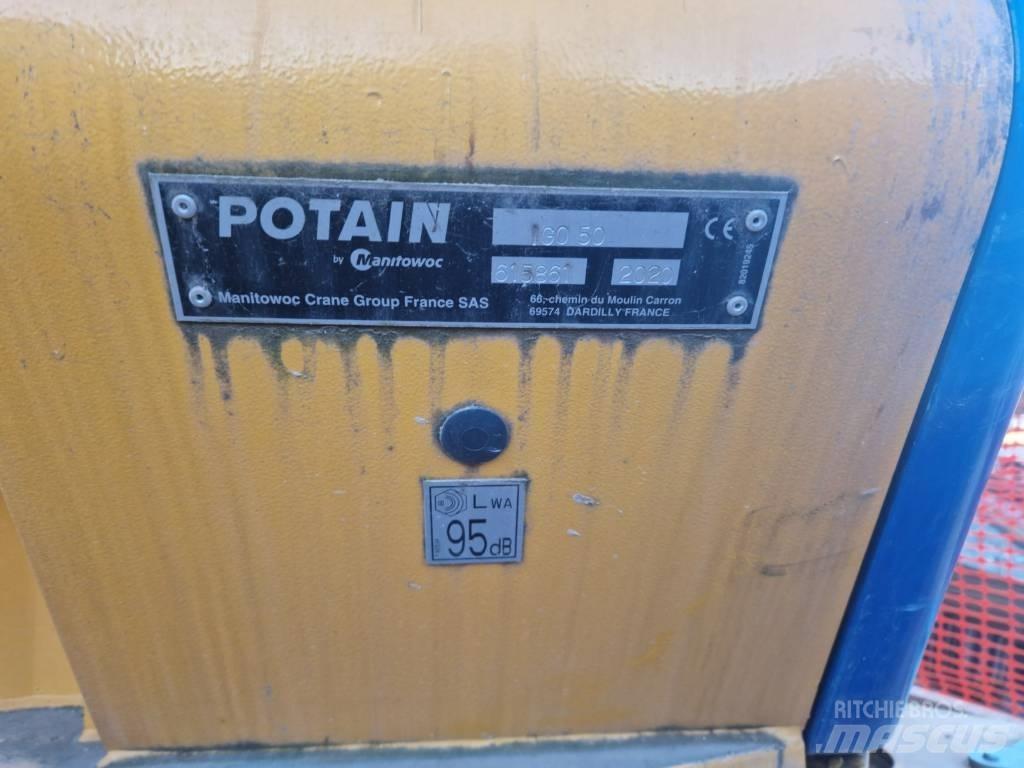 Potain IGO 50 Самоповдигащи кранове