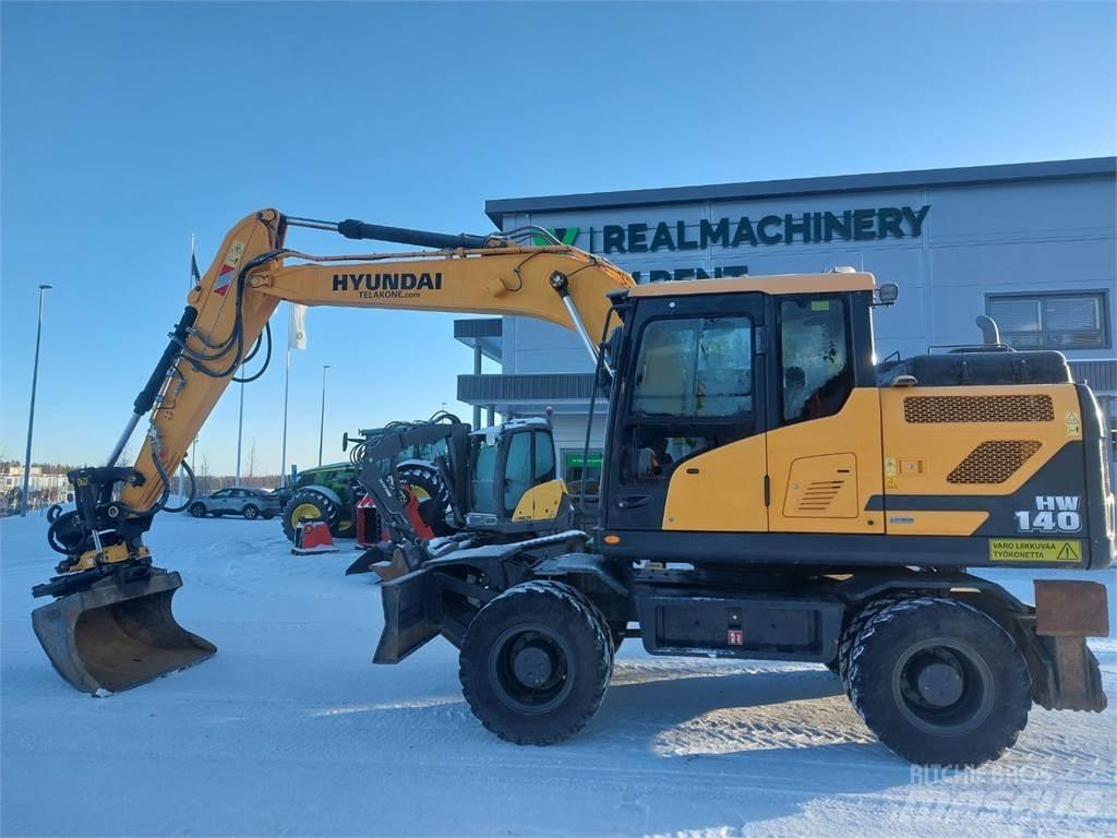 Hyundai HW140 Колесни екскаватори