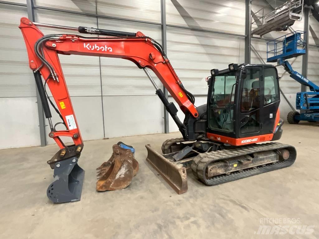 Kubota KX 080-4 A 2 Средни екскаватори 7т - 12т