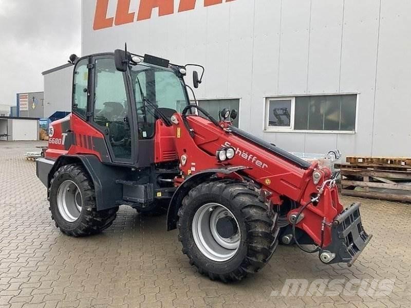 Schäffer 6680T Телескопични товарачи