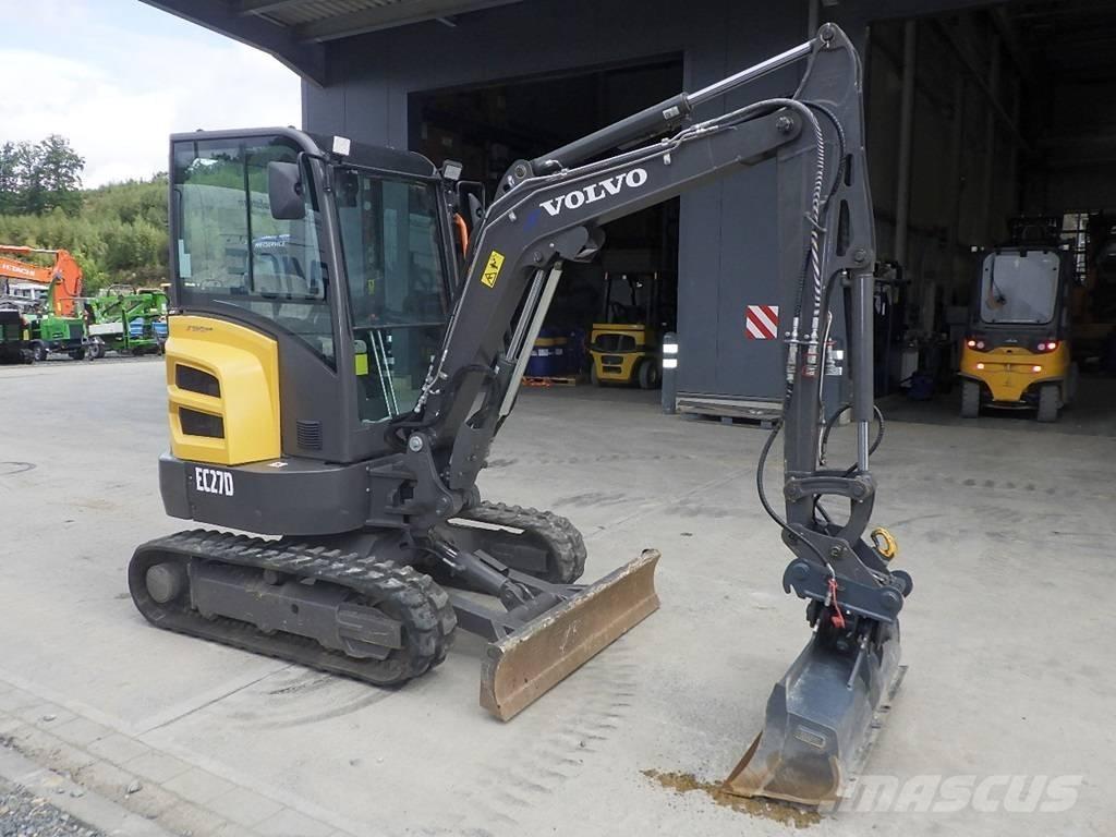Volvo EC 27 D Мини екскаватори < 7 т
