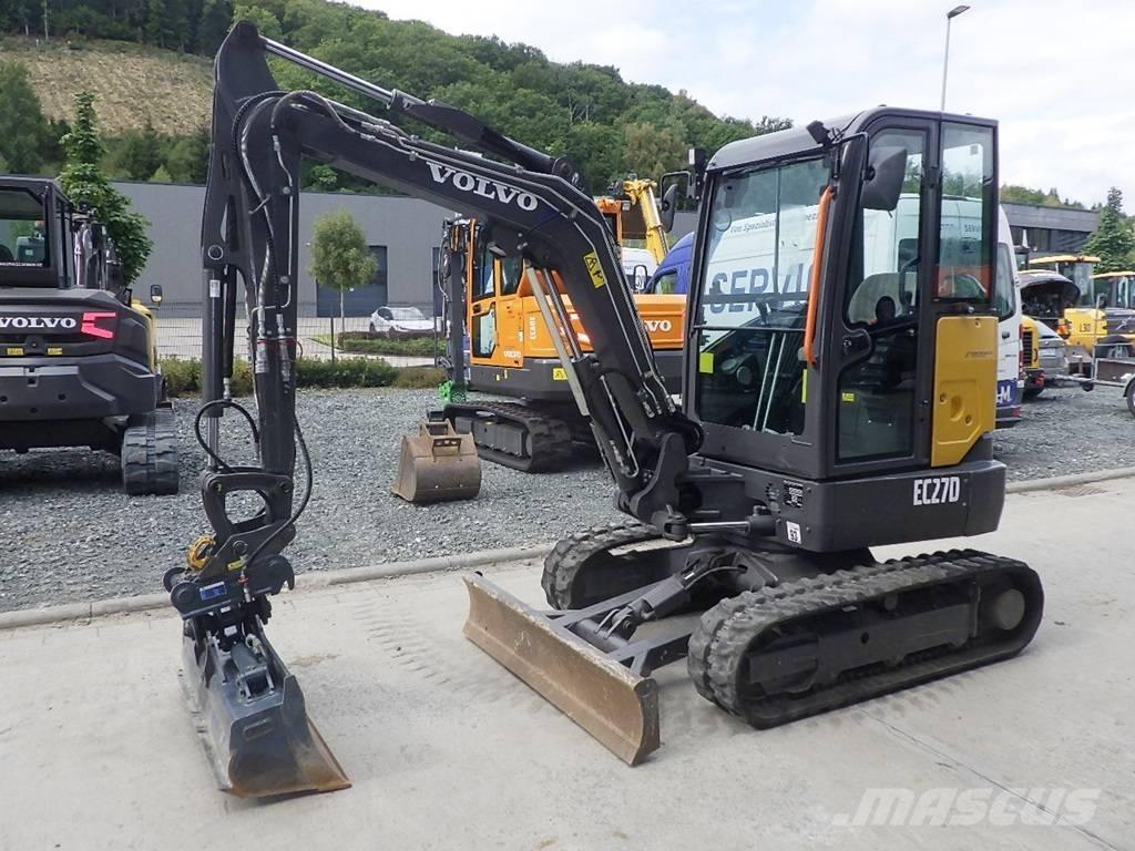 Volvo EC 27 D Мини екскаватори < 7 т