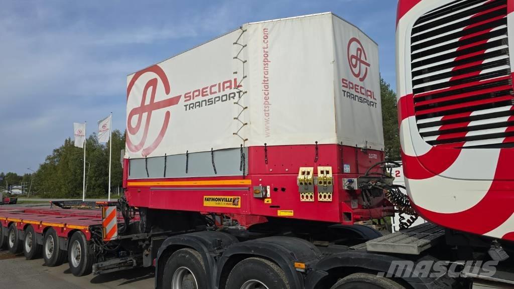 Faymonville Combimax Нискотоварни полуремаркета
