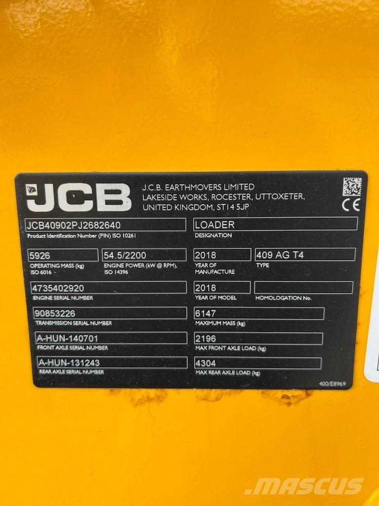 JCB 409 Колесни товарачи