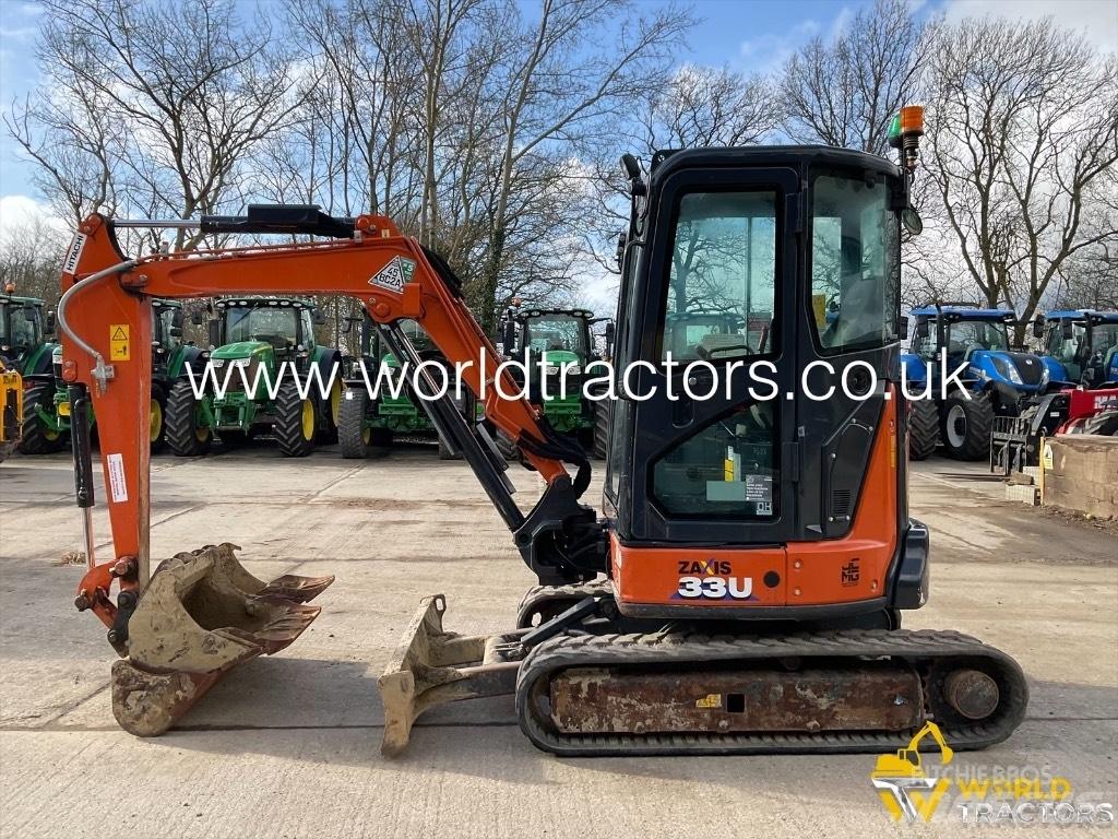 Hitachi ZX 33 U Мини екскаватори < 7 т