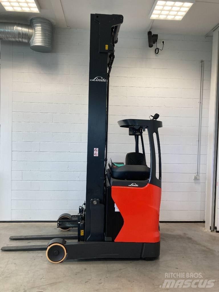 Linde R14HD/1120 Ретрак/ Високоповдигач с изместване на вилката напред
