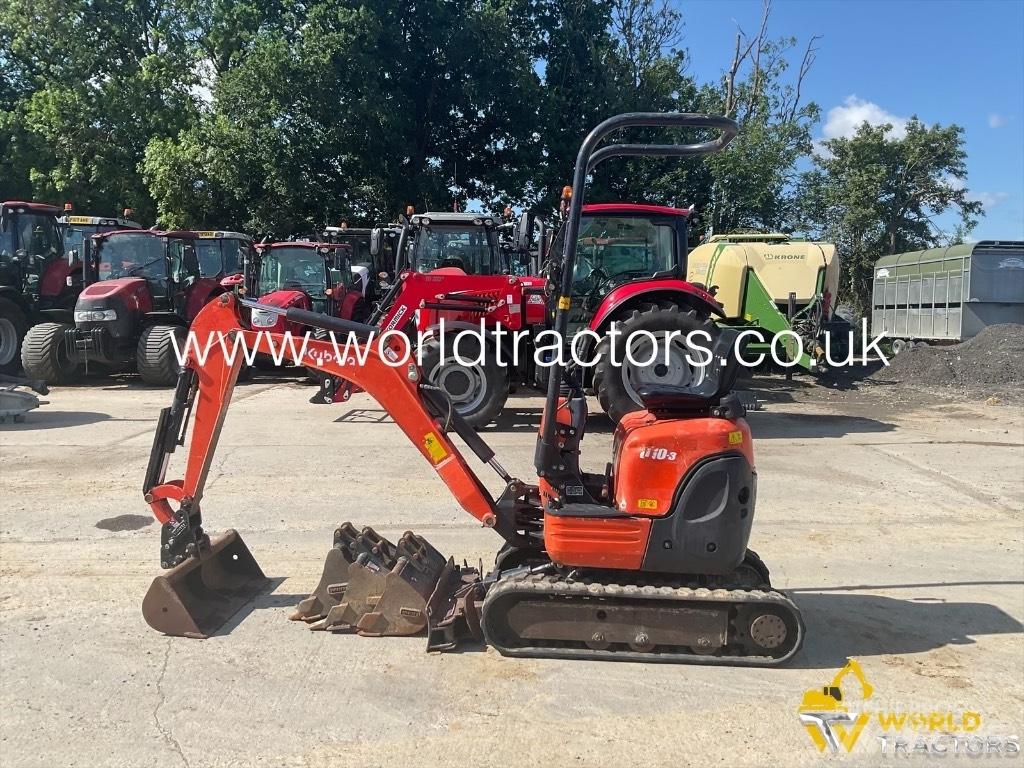 Kubota U 10-3 Мини екскаватори < 7 т