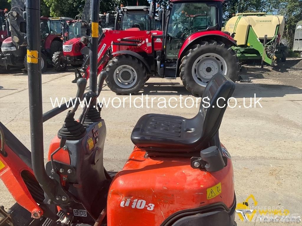 Kubota U 10-3 Мини екскаватори < 7 т