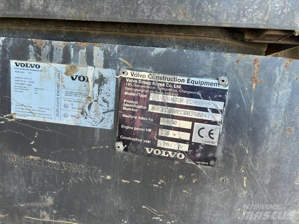 Volvo EC480EHR Багери за разрушаване
