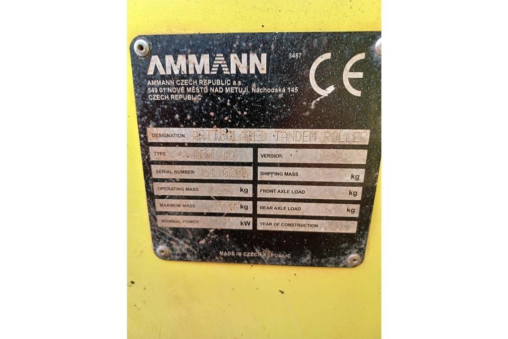 Ammann APX12 Двойни барабанни ролки
