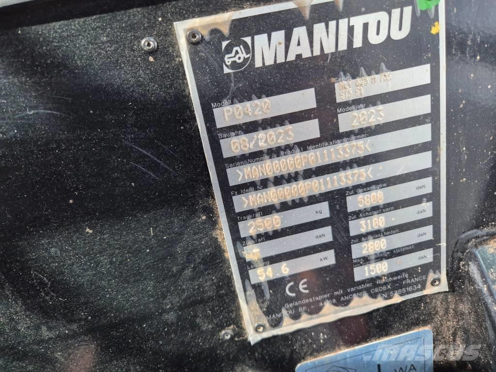 Manitou MLT 625-75 H Телескопични товарачи