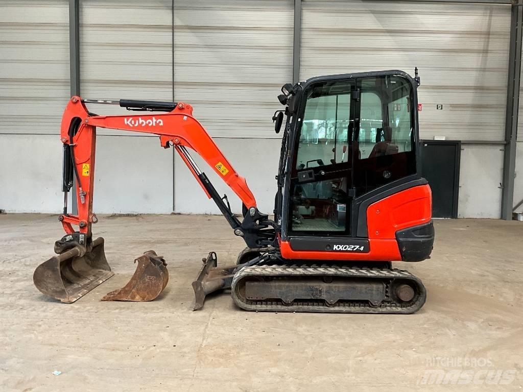Kubota KX 027-4 Мини екскаватори < 7 т