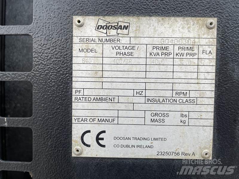 Doosan G 40 Дизелови генератори
