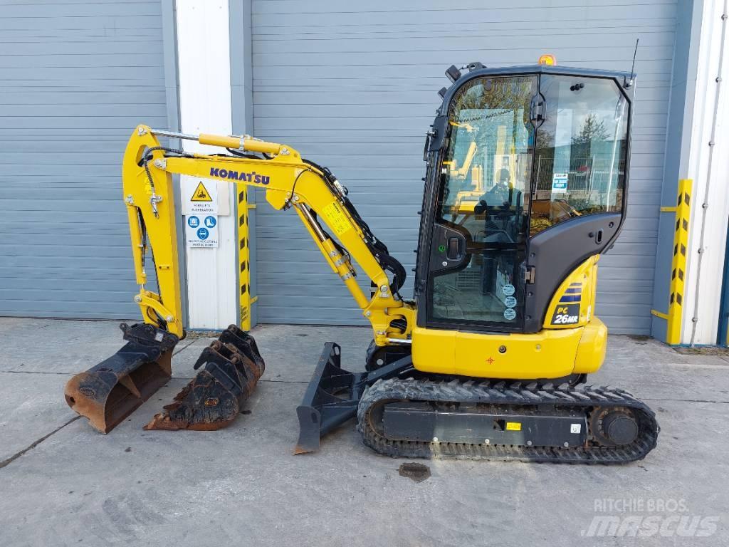 Komatsu PC26MR-5 Мини екскаватори < 7 т