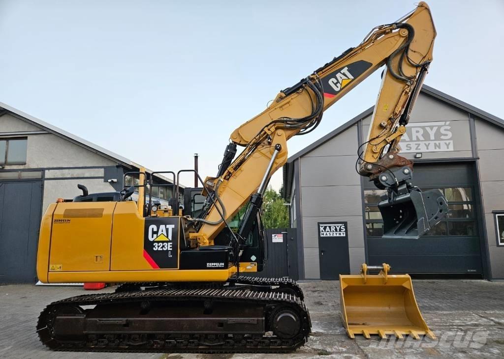 CAT 323 EL Верижен екскаватор