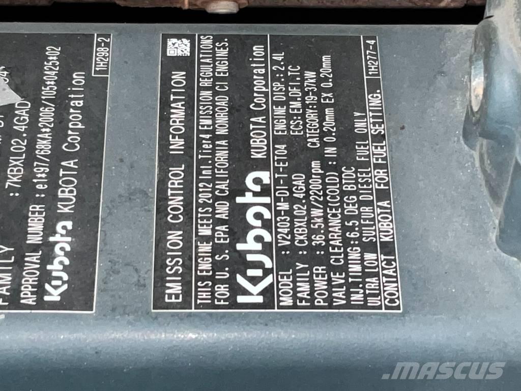 Bobcat E 50 EM Мини екскаватори < 7 т