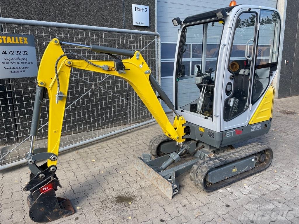 Wacker Neuson ET16 Мини екскаватори < 7 т