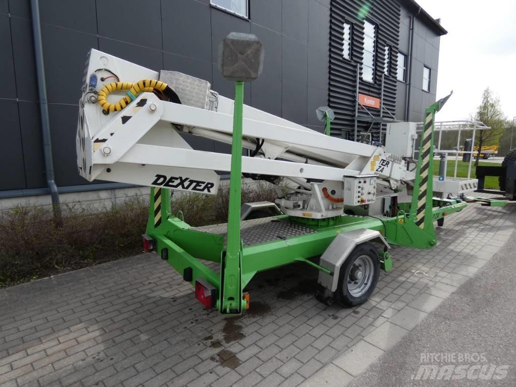 Dexter 17ZA Skylift Моторизирани платформи с ремарке