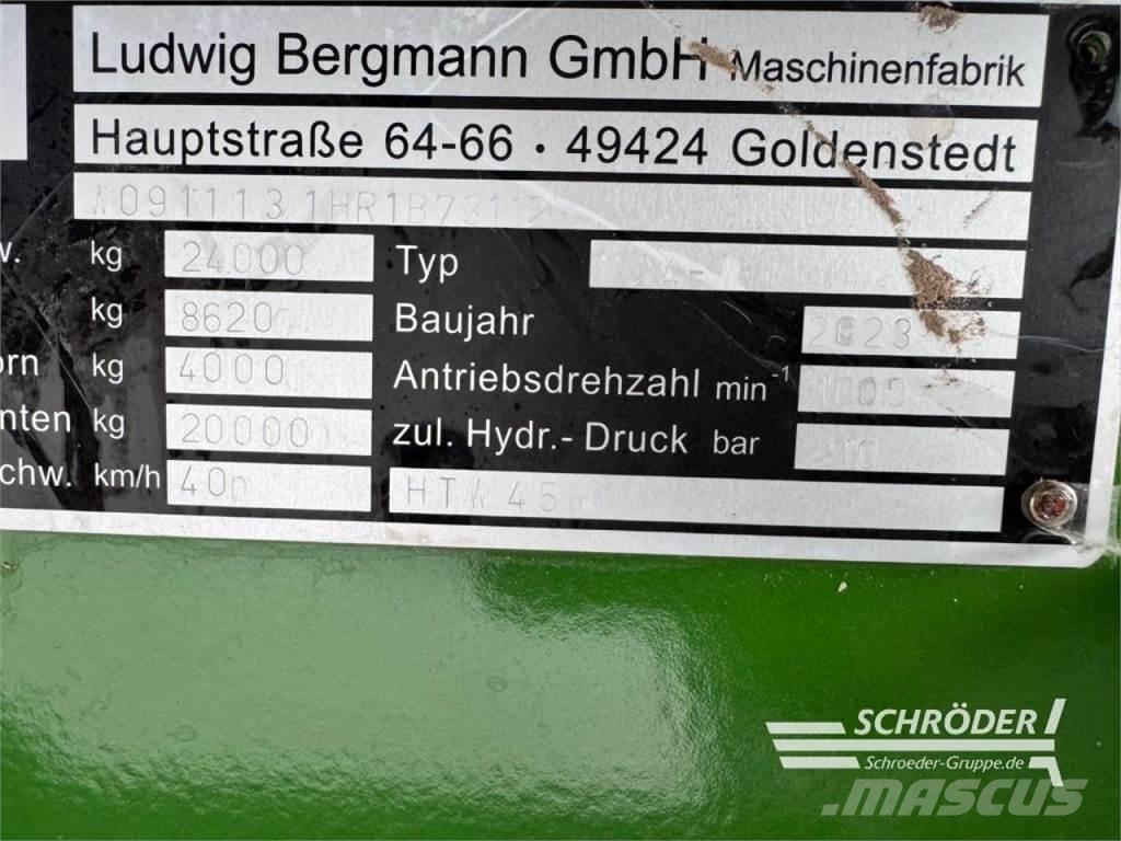 Bergmann HTW 45 S Ремаркета за зърно / силаж
