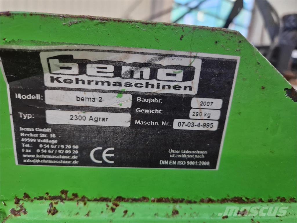 Bema 2300 Agrar Автоматични метачки с четки