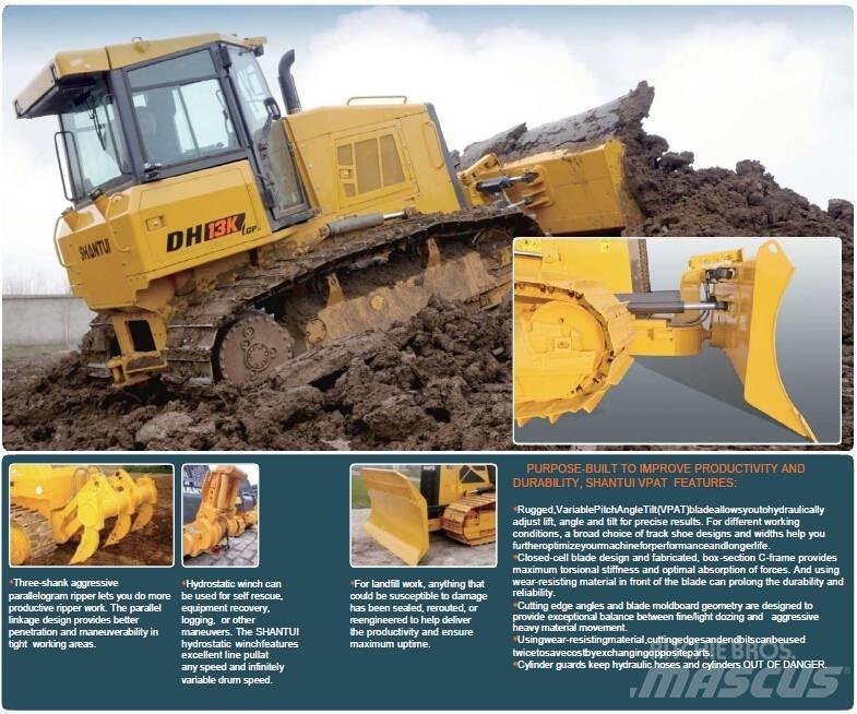 Shantui DH13K Верижни булдозери
