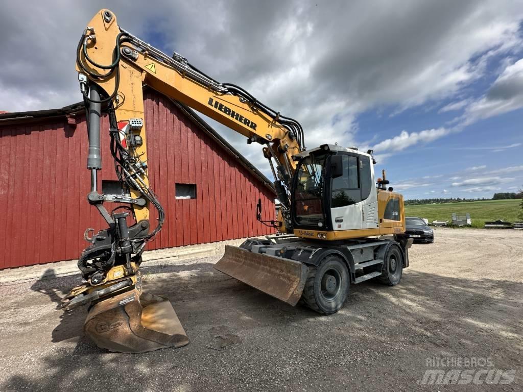Liebherr A 916 Колесни екскаватори