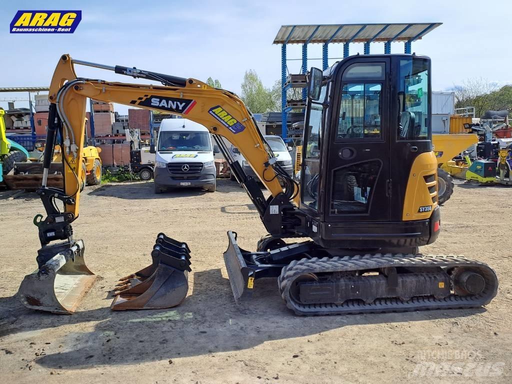 Sany SY 35 U Мини екскаватори < 7 т