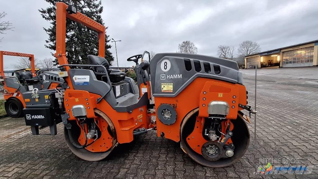 Hamm HD 13i VV Двойни барабанни ролки
