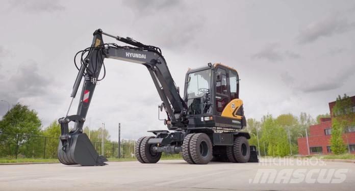 Hyundai HW 65 A Колесни екскаватори