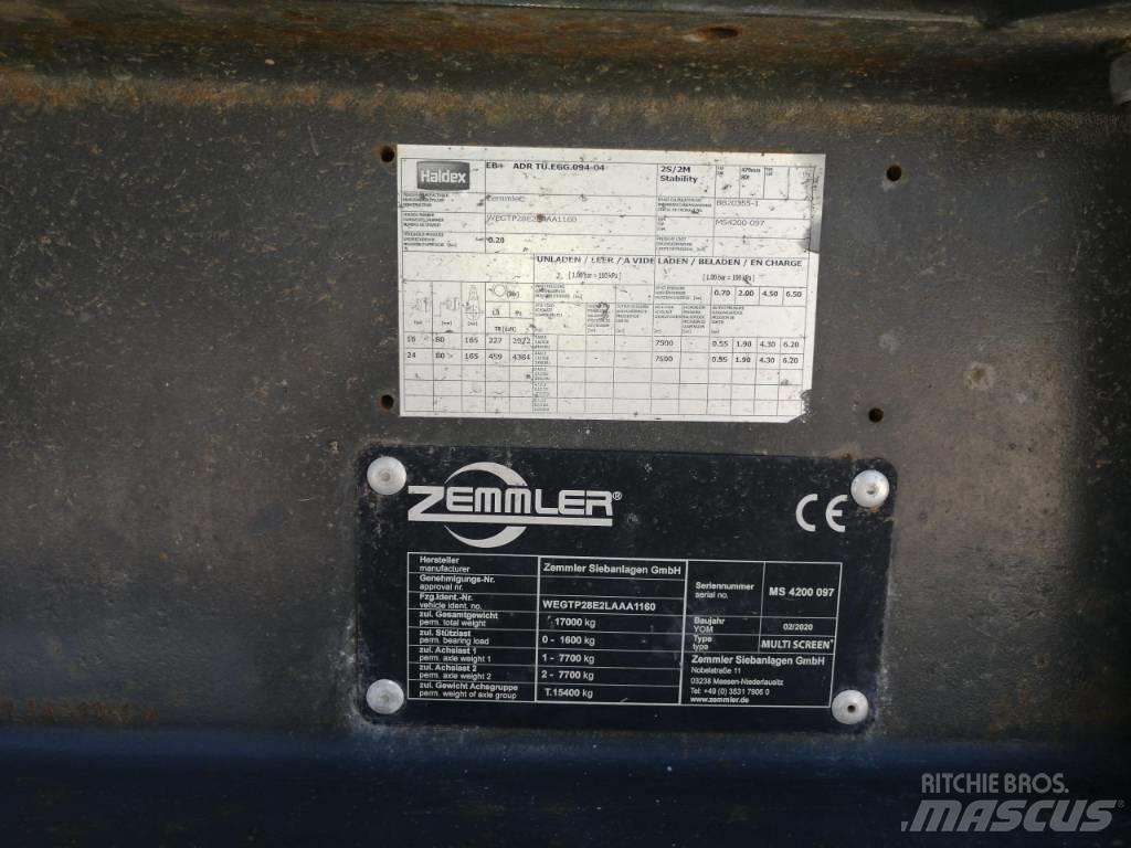 Zemmler MS 4200-097 Мобилни скрийнери
