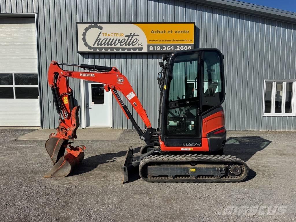 Kubota U 27-4 Мини екскаватори < 7 т