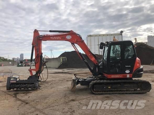 Kubota KX 080-4S2 Верижен екскаватор
