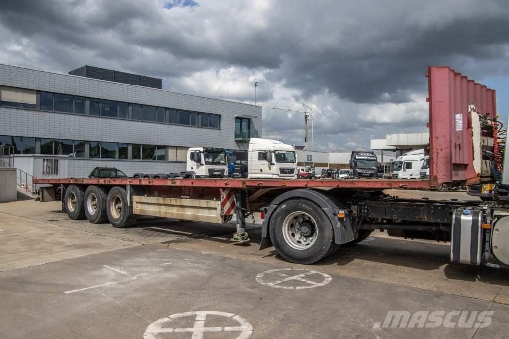 Krone SD 27 EL Плоскоподови / Бордови полуремаркета
