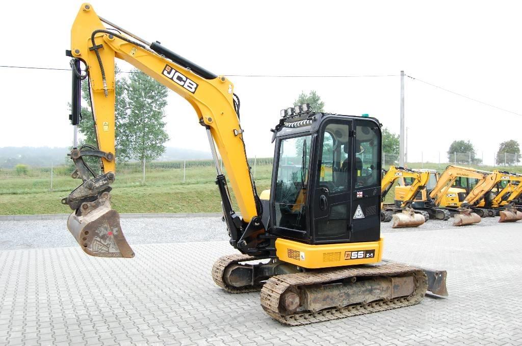JCB 55Z-1 Aircon Мини екскаватори < 7 т
