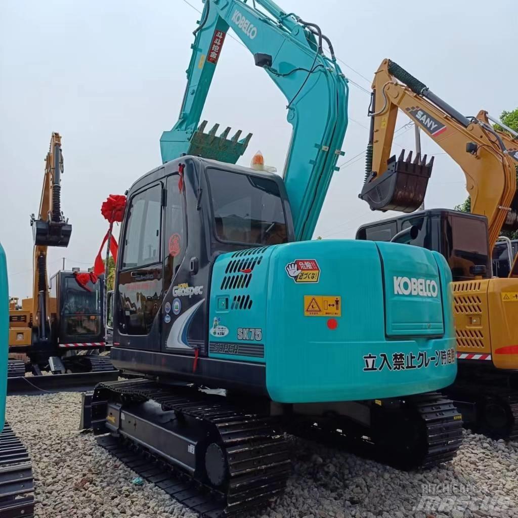 Kobelco SK 75 Верижен екскаватор