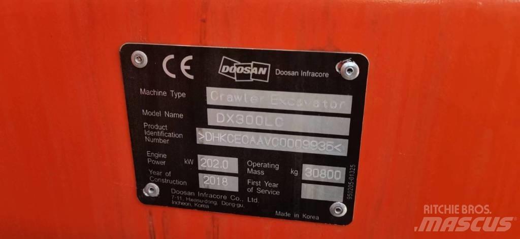 Doosan DX 300 Верижен екскаватор