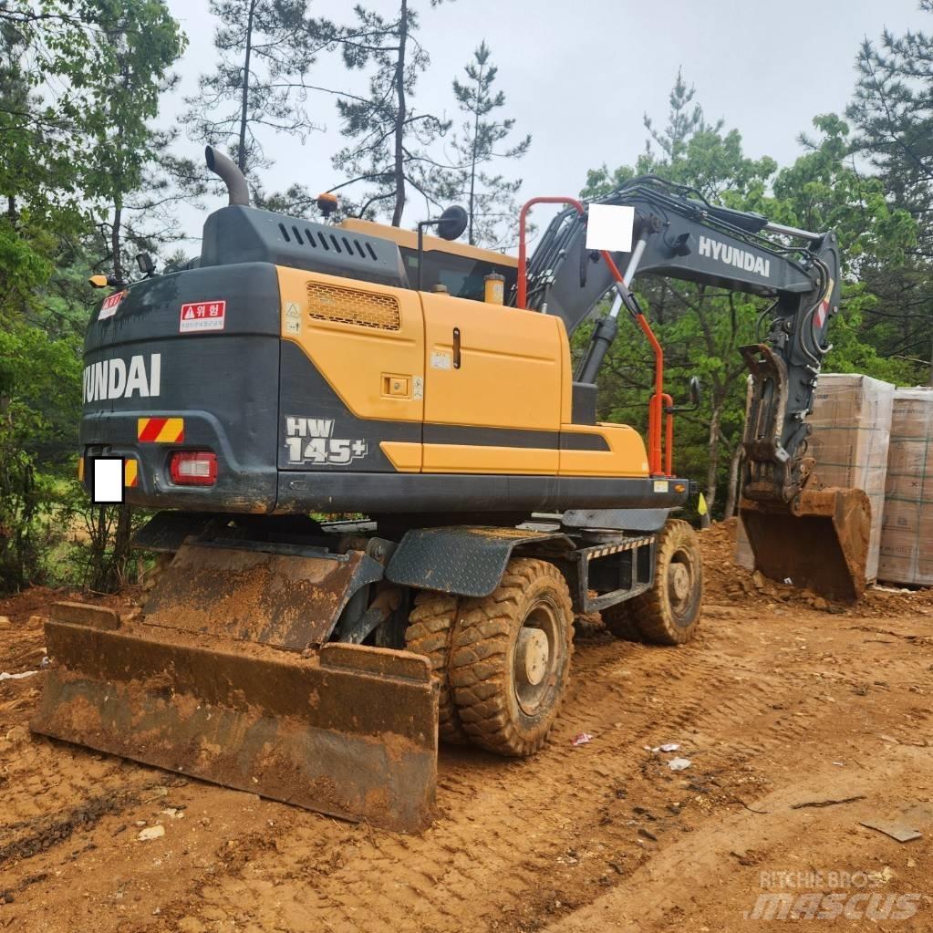 Hyundai HW 145 Колесни екскаватори